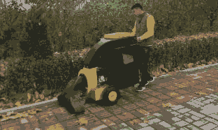 廊坊市物業(yè)小區(qū)街道學(xué)校落葉雜草收集車BY-T2