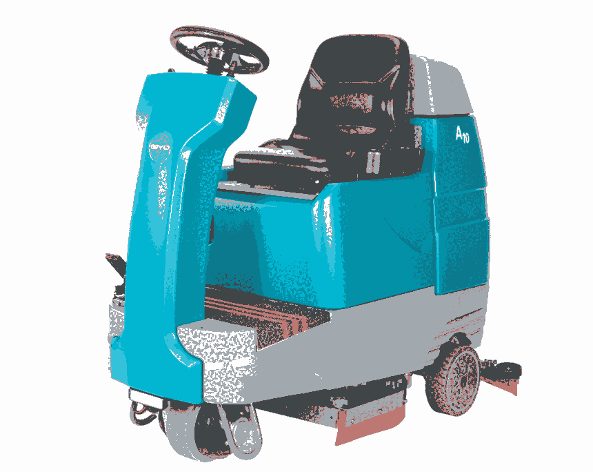 潔耀A10駕駛式洗地機(jī) 昆山電子機(jī)械工廠車間倉庫刷地機(jī)