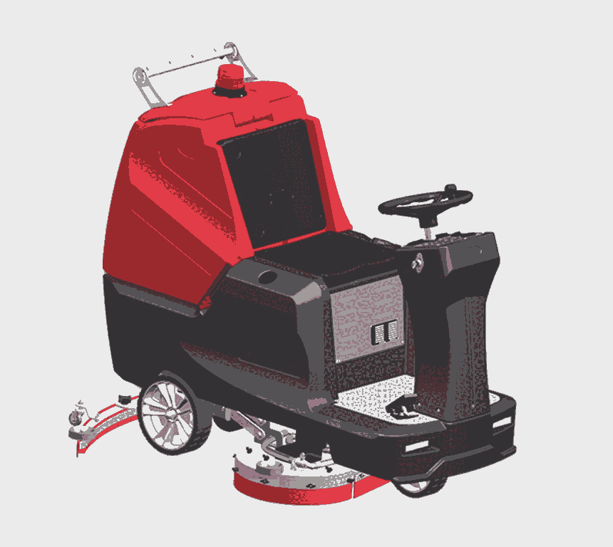 長(zhǎng)興大容量雙刷駕駛式洗地機(jī)睿聯(lián)R-S900